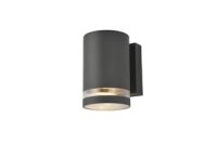 Lens Single  Light Outdoor Down Wall Light - Anthracite - Image 4