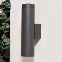 Morro Up and Down Outdoor Wall Light, Anthracite - Image 4