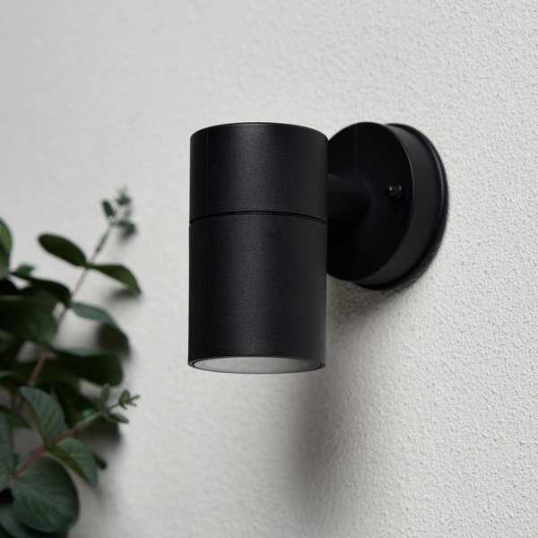 Neso Outdoor Single Up Or Down Wall Light, Black - Image 4