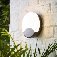 Turus 15 Watt Outdoor Round Bulkhead Light, Black - Image 2