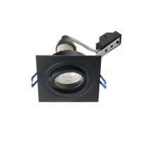 Pasto Single Alum Sq Adj DL GU10 Matt black - Image 4