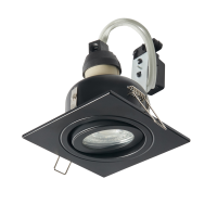Cali Square IP65 Tiltable Downlight, Matt Black - Image 7