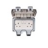 IP66 Switch Socket Box -13A Twin Grey - Image 2