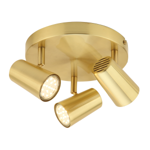 Harvey Spot 3lt Plate Satin Brass