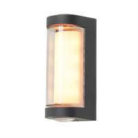 Anak Up and Down LED CCT Outdoor Wall Light, Anthracite