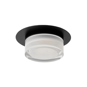 Amalfi LED Bathroom Dual Mount Ceiling Light, matt black