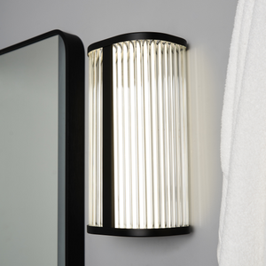 Nayru Bathroom LED CCT Wall Light, Matt black