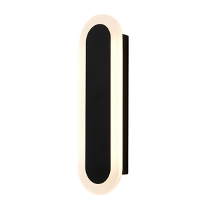 Ren 10 Watt Outdoor CCT Linear Wall Light, Black