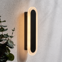 Ren 10 Watt Outdoor CCT Linear Wall Light, Black - Image 2