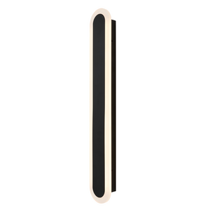 Ren 16 Watt Outdoor CCT Linear Wall Light, Black