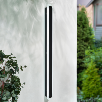 Ren 24 Watt Outdoor CCT Linear Wall Light, Black - Image 2