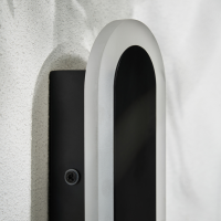 Ren 24 Watt Outdoor CCT Linear Wall Light, Black - Image 3