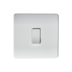 1 Gang RF In Wall Switch Unit On/Off Matt White