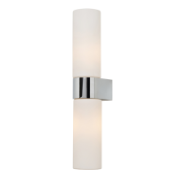 Cuco Bathroom Wall Light, Chrome