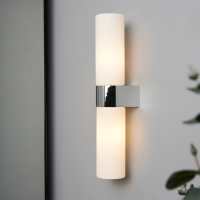 Cuco Bathroom Wall Light, Chrome - Image 3
