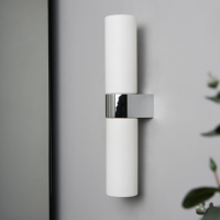 Cuco Bathroom Wall Light, Chrome - Image 4