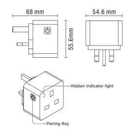 Kinetic Smart & RF UK Plug