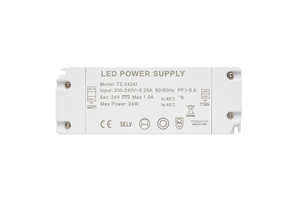 24W 24V 1A Power Supply, 200-240Vac input, IP44