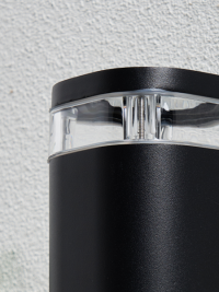 Eos 2 Light Up & Down Outdoor Wall Light - Black - Image 5