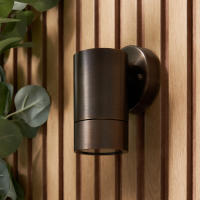 Brac Solid Brass Outdoor Up or Down Wall Light, Antique Bronze - Image 5