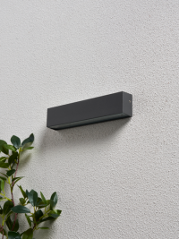 Cannes LED Outdoor Linear Wall Light - Anthracite - Image 5