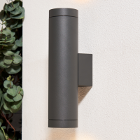 Morro Up and Down Outdoor Wall Light, Anthracite - Image 5