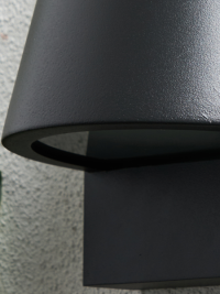 Vesoul Outdoor Wall Light , Anthracite - Image 5
