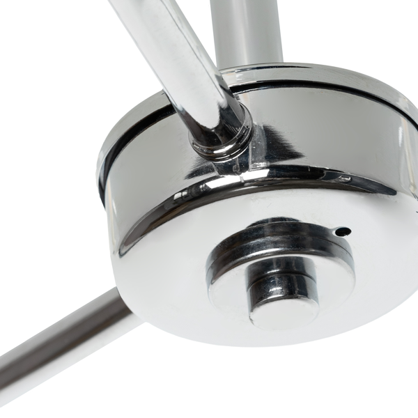 Montreal Classic Chrome Flush 3 Light Bathroom - Image 2