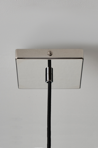 Atrani 1 light ceiling pendant Blk/Omb - Image 4