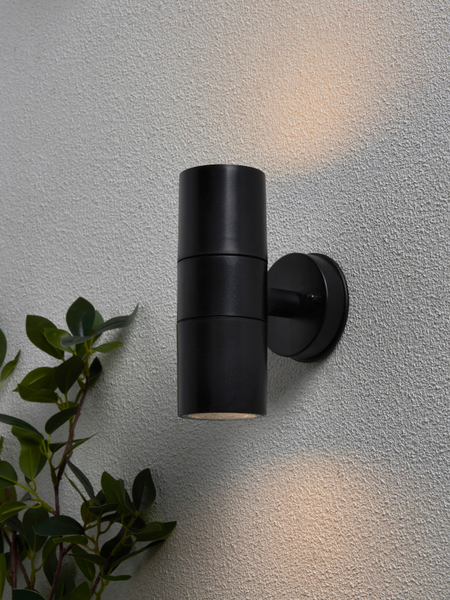 Neso Outdoor  Up & Down Wall Light, Black - Image 5