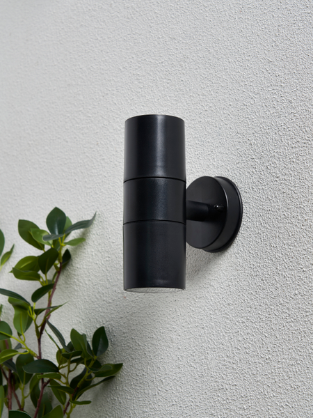 Neso Outdoor  Up & Down Wall Light, Black - Image 6