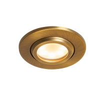 Eros IP65 GU10 Fire Rated Tilt Downlight Bronze - Image 5