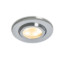 Eros IP65 GU10 Fire Rated Tilt Downlight Chrome - Image 9