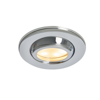 Eros IP65 GU10 Fire Rated Tilt Downlight Chrome - Image 10