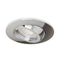 Eros IP65 GU10 Fire Rated Tilt Downlight Chrome - Image 13