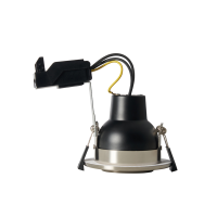Eros IP65 GU10 Fire Rated Tilt Downlight Satin Nickel - Image 8