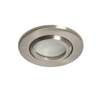 Eros IP65 GU10 Fire Rated Tilt Downlight Satin Nickel - Image 11