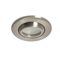 Eros IP65 GU10 Fire Rated Tilt Downlight Satin Nickel - Image 12