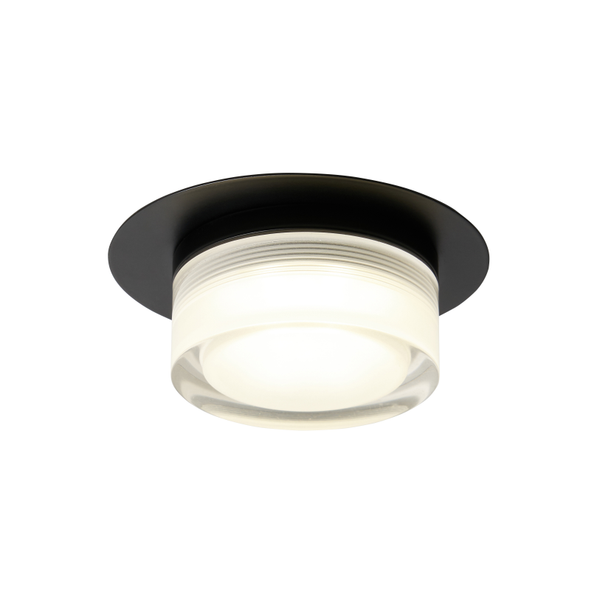 Amalfi LED Bathroom Dual Mount Ceiling Light, matt black - Image 3