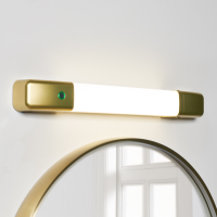 10w LED Shaver Light 3xCCT/Dim IP44 Satin Brass - Image 3