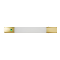 10w LED Shaver Light 3xCCT/Dim IP44 Satin Brass - Image 6