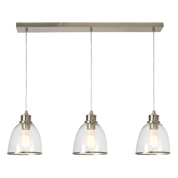 INLIGHT WRENLEE 3 Light Diner Satin Nickel - Image 2