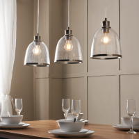 INLIGHT WRENLEE 3 Light Diner Satin Nickel - Image 4