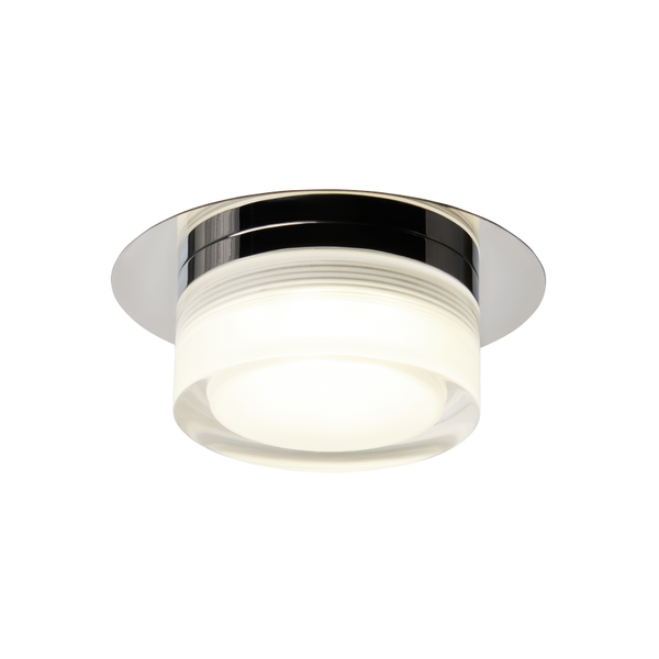 Amalfi LED Bathroom Dual Mount Ceiling Light, Chrome - Image 2