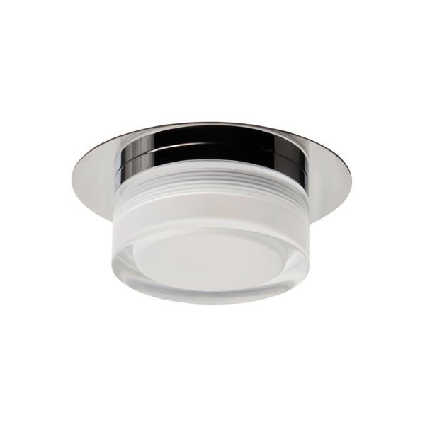 Amalfi LED Bathroom Dual Mount Ceiling Light, Chrome - Image 4
