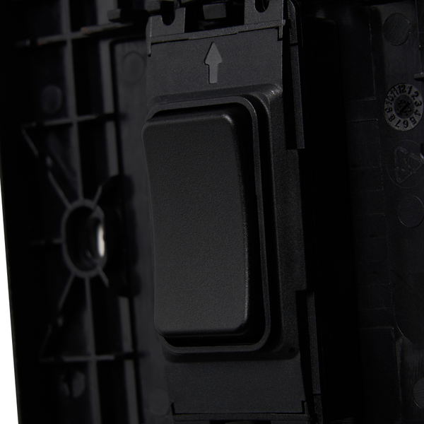 1 Gang Kinetic Switch Surround For Slim Grid Black - Image 2