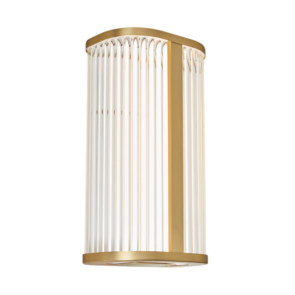 Nayru Bathroom LED CCT Wall Light, Satin Brass - Image 2